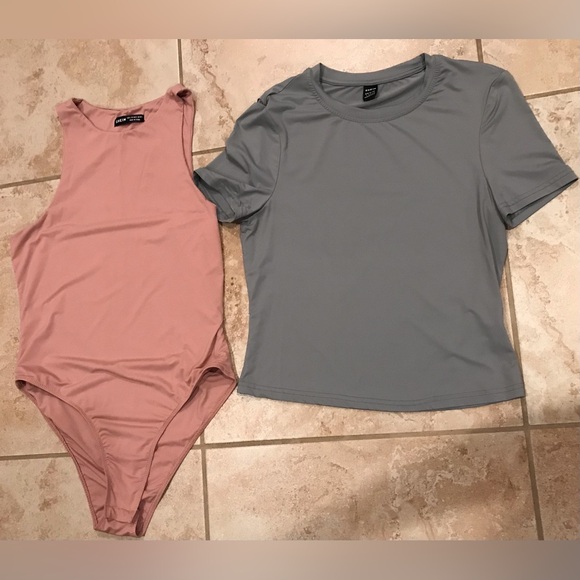 SKIMS & SHEIN Bundle - Women's Tops & Bodysuit - Size Large (Lot of 4 Pieces) - Picture 9 of 17